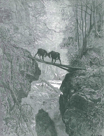 La Fontaine - Les Deux Chvres